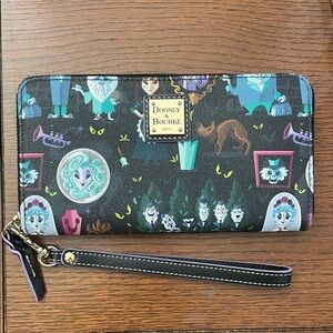 Disney Dooney & Bourke Haunted Mansion Themed Wallet